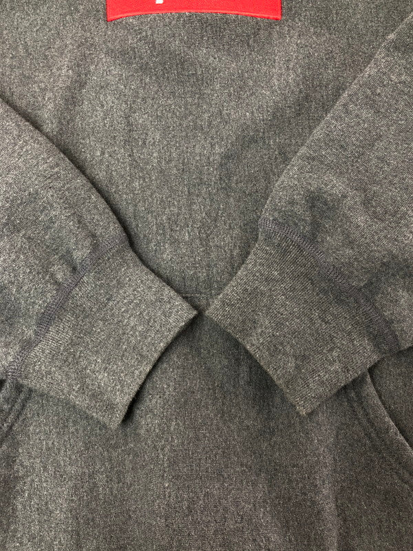 【中古品】【メンズ】 Supreme シュプリーム 21AW BOX LOGO HOODED SWEATSHIRT ボックスロゴ フーデッド スウェット シャツ パーカー トップス 149-260320-rt-16-tag サイズ：M カラー：グレー 万代Net店