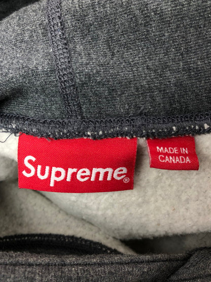 【中古品】【メンズ】 Supreme シュプリーム 21AW BOX LOGO HOODED SWEATSHIRT ボックスロゴ フーデッド スウェット シャツ パーカー トップス 149-260320-rt-16-tag サイズ：M カラー：グレー 万代Net店