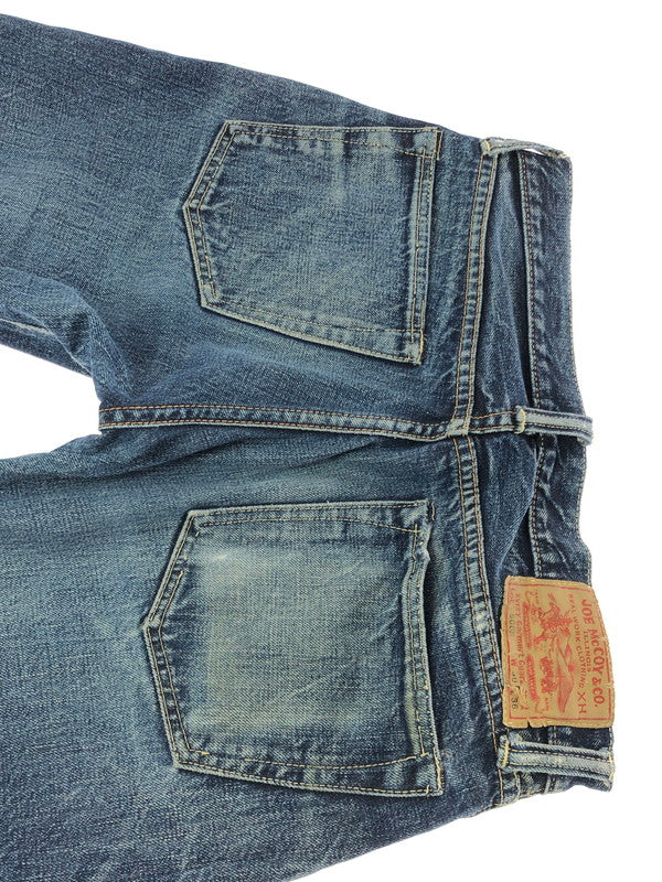 【中古品】【メンズ】 JOE McCOY ジョーマッコイ DENIM PANTS LOT906S デニムパンツ 156-260319-rt-11-tag サイズ：W30 L36 カラー：インディゴ 万代Net店