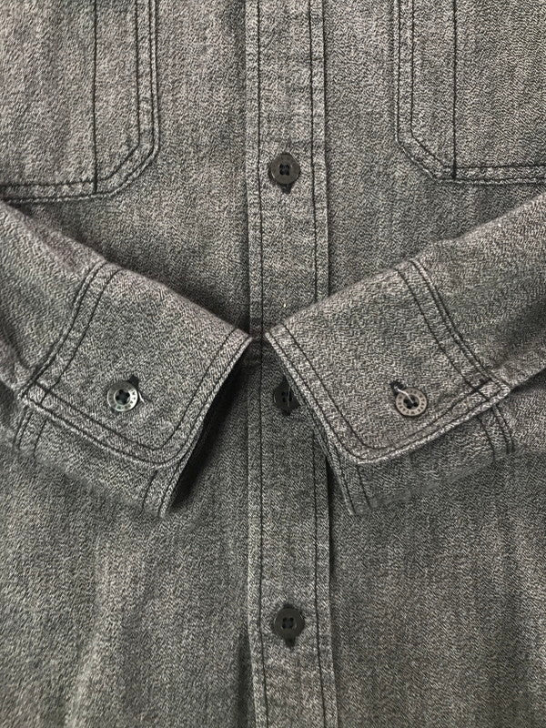 【中古品】【メンズ】 WTAPS ダブルタップス 15SS EX30-COLLECTION L/S SHIRT 151GWDT-SHM10 長袖シャツ 142-260328-na-11-tag サイズ：2 カラー：グレー系 万代Net店