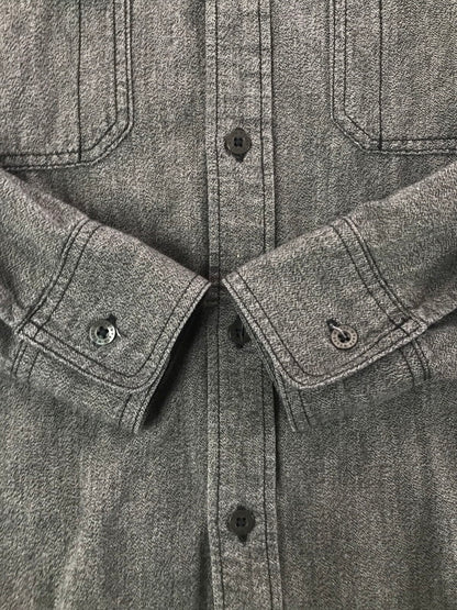 【中古品】【メンズ】 WTAPS ダブルタップス 15SS EX30-COLLECTION L/S SHIRT 151GWDT-SHM10 長袖シャツ 142-260328-na-11-tag サイズ：2 カラー：グレー系 万代Net店
