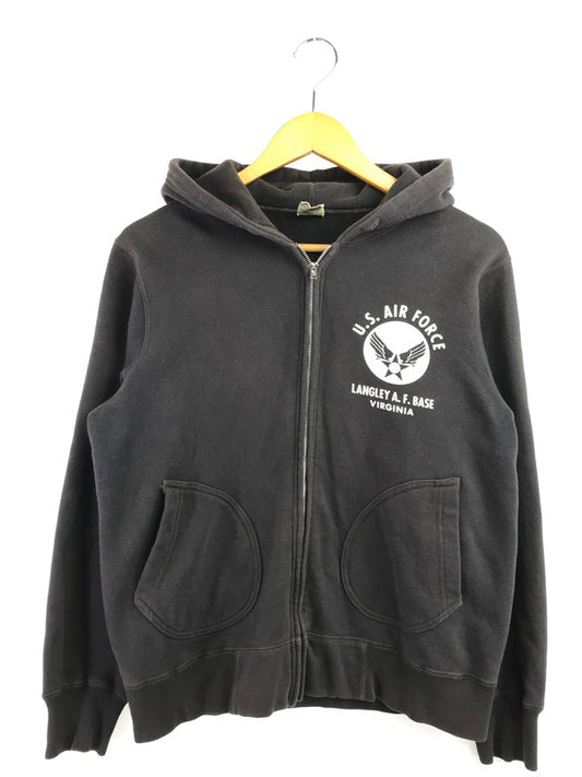 【中古品】【メンズ】 Buzz Rickson's バズリクソンズ U.S. AIR FORCE FULL ZIP SWEAT PARKA BR65599 ユーエス エアフォース フルジップ スウェット パーカー トップス 145-260408-rt-09-tag サイズ：M カラー：グレー 万代Net店