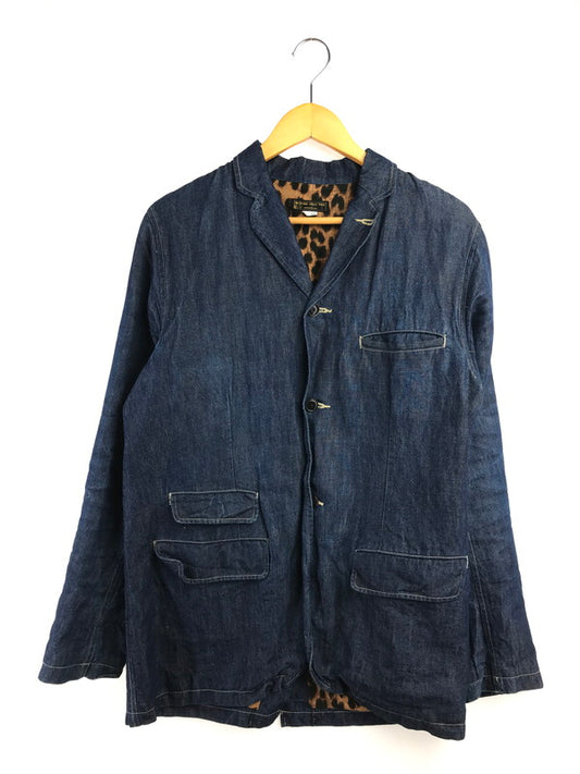 【現状渡し品】【メンズ】 WESTRIDE ウエストライド THICK RIDE JACKET ライドジャケット デニムジャケット ライトアウター 145-260407-na-04-tag サイズ：40 カラー：インディゴ 万代Net店