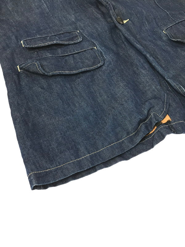 【現状渡し品】【メンズ】 WESTRIDE ウエストライド THICK RIDE JACKET ライドジャケット デニムジャケット ライトアウター 145-260407-na-04-tag サイズ：40 カラー：インディゴ 万代Net店