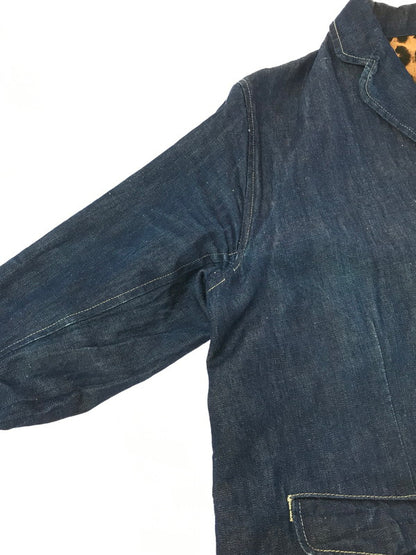 【現状渡し品】【メンズ】 WESTRIDE ウエストライド THICK RIDE JACKET ライドジャケット デニムジャケット ライトアウター 145-260407-na-04-tag サイズ：40 カラー：インディゴ 万代Net店