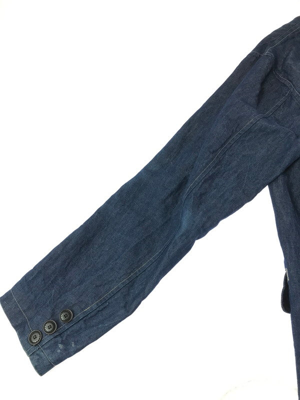 【現状渡し品】【メンズ】 WESTRIDE ウエストライド THICK RIDE JACKET ライドジャケット デニムジャケット ライトアウター 145-260407-na-04-tag サイズ：40 カラー：インディゴ 万代Net店