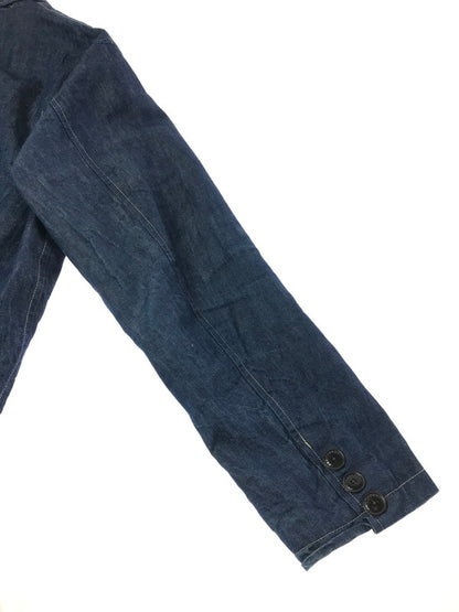 【現状渡し品】【メンズ】 WESTRIDE ウエストライド THICK RIDE JACKET ライドジャケット デニムジャケット ライトアウター 145-260407-na-04-tag サイズ：40 カラー：インディゴ 万代Net店