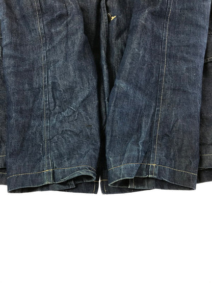 【現状渡し品】【メンズ】 WESTRIDE ウエストライド THICK RIDE JACKET ライドジャケット デニムジャケット ライトアウター 145-260407-na-04-tag サイズ：40 カラー：インディゴ 万代Net店
