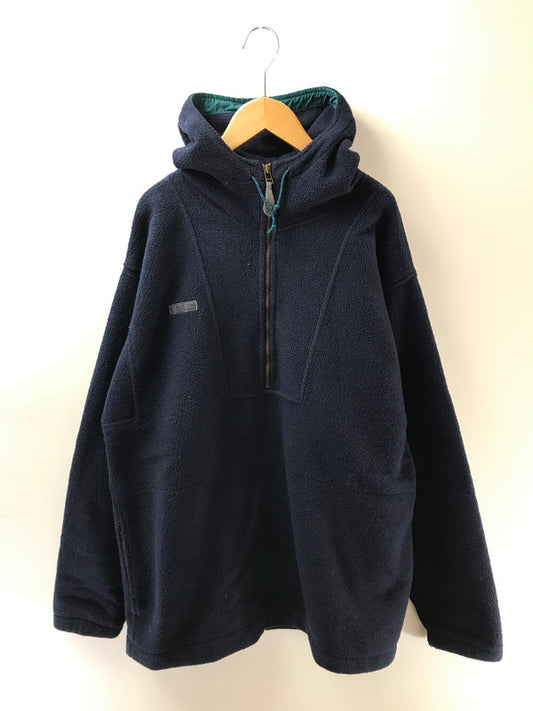 【中古品】【メンズ】 Columbia コロンビア FLEECE ANORAK PARKA USA製 フリースアノラックパーカー ライトアウター 146-260408-rt-19-tag サイズ：L カラー：ネイビー 万代Net店