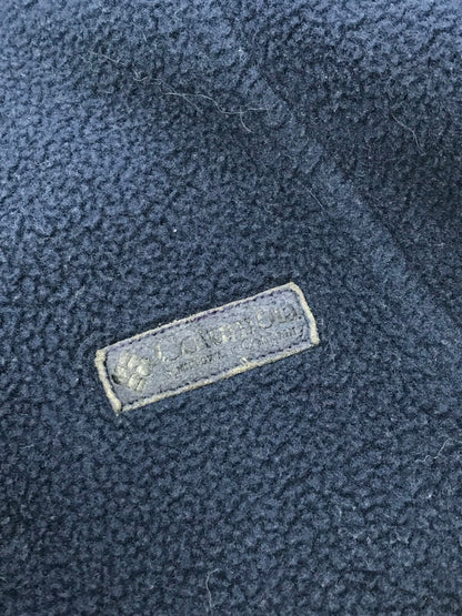 【中古品】【メンズ】 Columbia コロンビア FLEECE ANORAK PARKA USA製 フリースアノラックパーカー ライトアウター 146-260408-rt-19-tag サイズ：L カラー：ネイビー 万代Net店