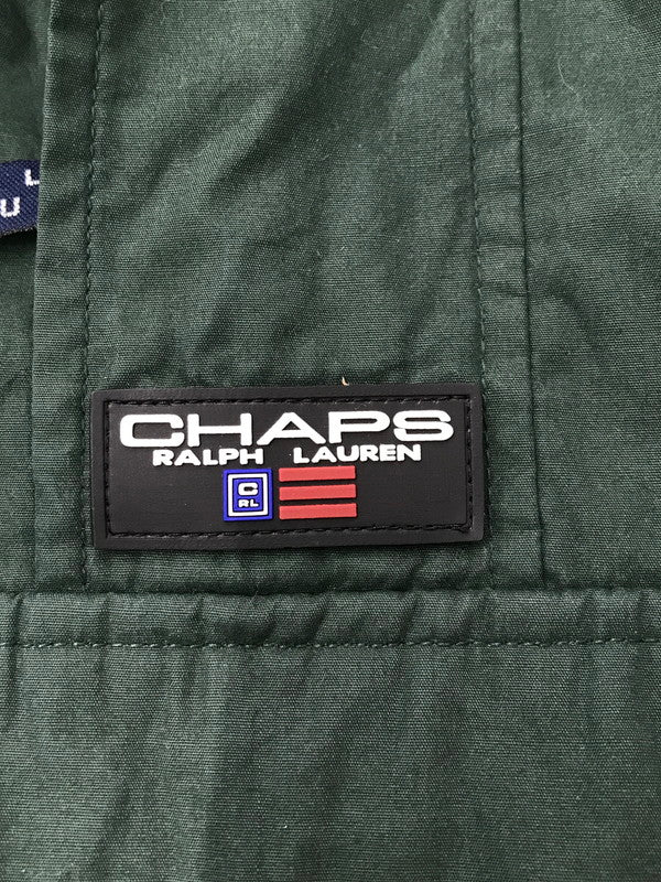 【中古品】【メンズ】 CHAPS チャップス 90's ANORAK PARKA アノラック パーカー ライトアウター 146-260408-rt-20-tag サイズ：L カラー：グリーン 万代Net店