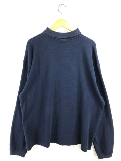 【現状渡し品】【メンズ】 OAKLEY オークリー 00's THERMAL LONG－SLEEVED POLO SHIRT 2000年代 サーマル 長袖 ポロシャツ 146-260408-rt-10-tag サイズ：XL カラー：ネイビー 万代Net店