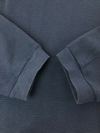 【現状渡し品】【メンズ】 OAKLEY オークリー 00's THERMAL LONG－SLEEVED POLO SHIRT 2000年代 サーマル 長袖 ポロシャツ 146-260408-rt-10-tag サイズ：XL カラー：ネイビー 万代Net店