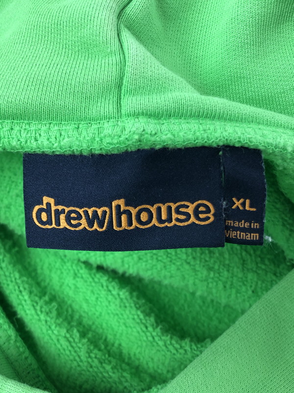 【中古品】【メンズ】 DREW HOUSE MASCOT HOODIE ドリュー・ハウス マスコット フーディー パーカー 142-260325-rt-17-tag サイズ：XL カラー：ネイビー 万代Net店