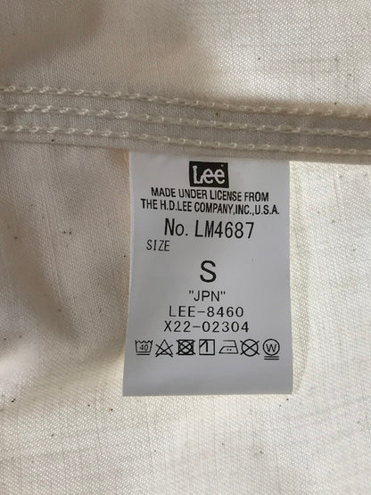 【中古品】Lee リー SUPERSIZED LOCO JACKET LM4687 スーパーサイズ ロコ ジャケット 147-260402-rt-03-tag サイズ：S カラー：ホワイト 万代Net店