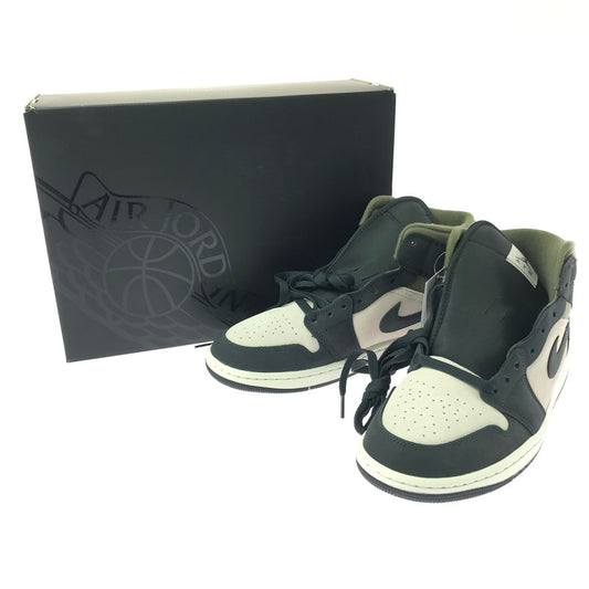 【中古美品】【メンズ】 NIKE ナイキ AIR JORDAN 1 MID SE HV4091-102 エアジョーダン 1 ミッド スニーカー 靴 160-260321-na-12-tag サイズ：27.5cm US 9.5 カラー：OREWOOD BROWN/OFF-NOIR 万代Net店