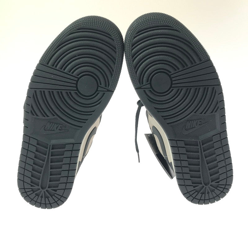 【中古美品】【メンズ】 NIKE ナイキ AIR JORDAN 1 MID SE HV4091-102 エアジョーダン 1 ミッド スニーカー 靴 160-260321-na-12-tag サイズ：27.5cm US 9.5 カラー：OREWOOD BROWN/OFF-NOIR 万代Net店