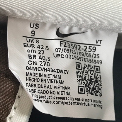 【中古美品】【メンズ】 NIKE ナイキ AIR FORCE 1 '07 FZ3592-259 エアフォース 1 スニーカー 靴 160-260321-na-01-tag サイズ：27cm US 9 カラー：CACAO WOW/SAIL-COCONUT MILK 万代Net店