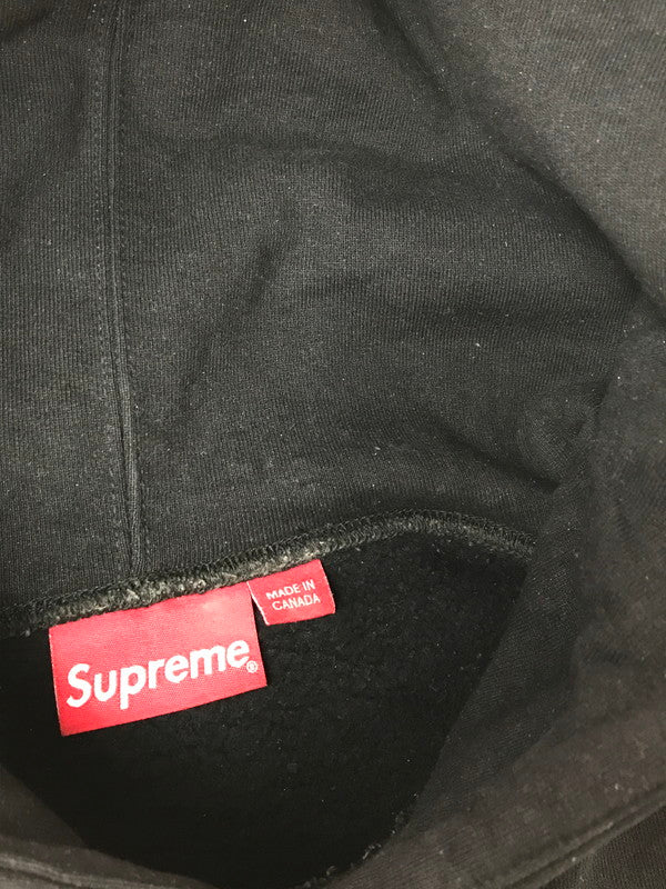 【中古品】【メンズ】 Supreme シュプリーム 21AW ECSTASY HOODED SWEATSHIRT エクスタシー フーデッド スウェットシャツ パーカー 149-260420-na-20-tagh サイズ：L カラー：ブラック 万代Net店