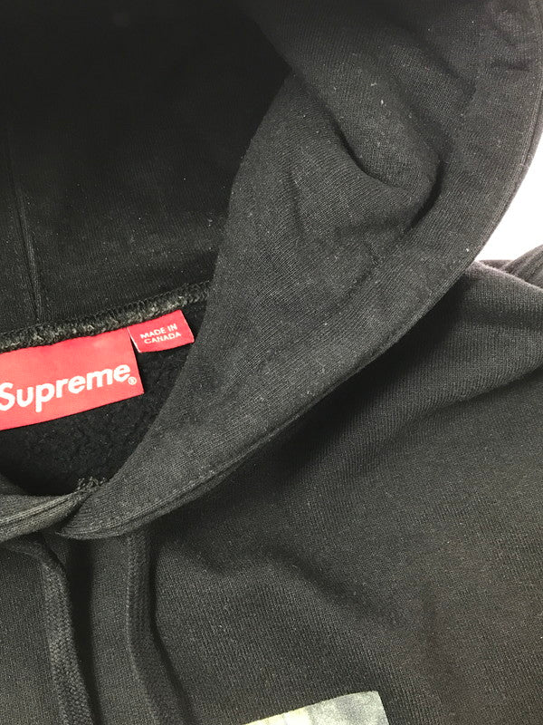 【中古品】【メンズ】 Supreme シュプリーム 21AW ECSTASY HOODED SWEATSHIRT エクスタシー フーデッド スウェットシャツ パーカー 149-260420-na-20-tagh サイズ：L カラー：ブラック 万代Net店