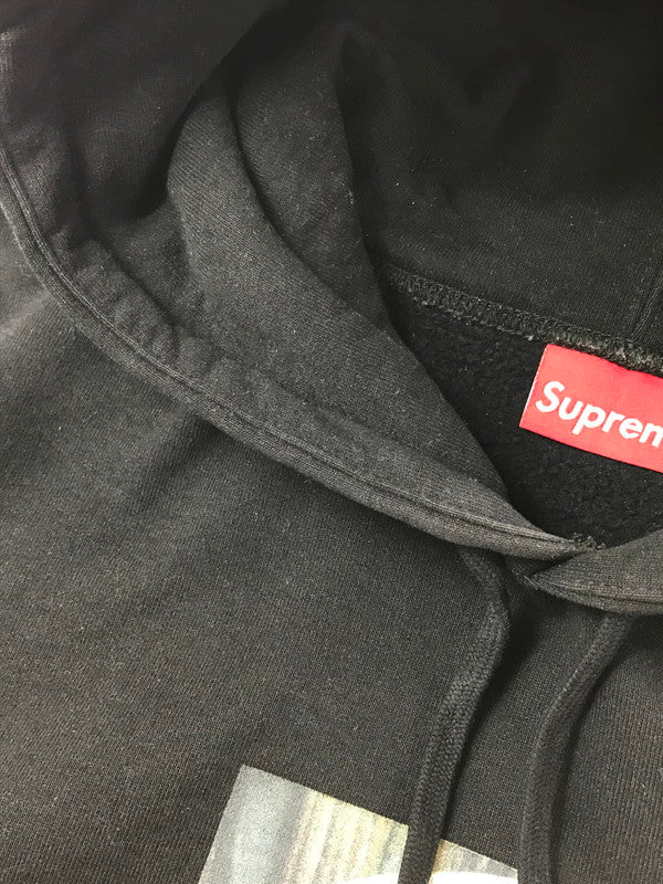 【中古品】【メンズ】 Supreme シュプリーム 21AW ECSTASY HOODED SWEATSHIRT エクスタシー フーデッド スウェットシャツ パーカー 149-260420-na-20-tagh サイズ：L カラー：ブラック 万代Net店