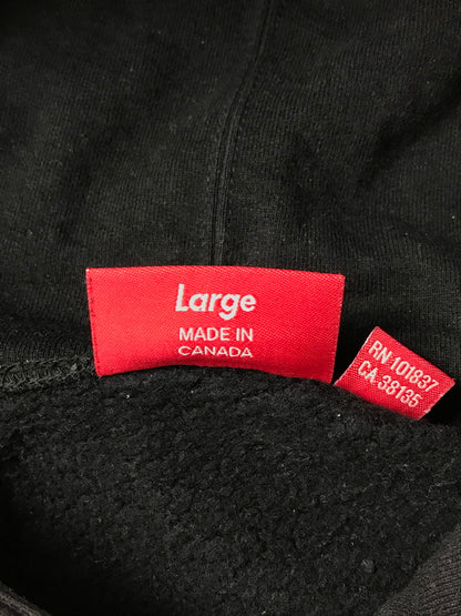 【中古品】【メンズ】 Supreme シュプリーム 21AW ECSTASY HOODED SWEATSHIRT エクスタシー フーデッド スウェットシャツ パーカー 149-260420-na-20-tagh サイズ：L カラー：ブラック 万代Net店
