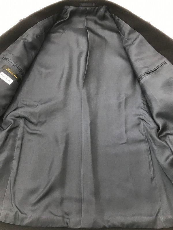 【中古品】【メンズ】 2B WOOL CASHMERE TAILORED JACKET ウール カシミヤ テーラード ジャケット 141-260416-rt-08-tag サイズ：M カラー：ネイビー 万代Net店