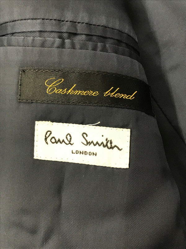 【中古品】【メンズ】 2B WOOL CASHMERE TAILORED JACKET ウール カシミヤ テーラード ジャケット 141-260416-rt-08-tag サイズ：M カラー：ネイビー 万代Net店