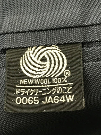 【中古品】【メンズ】 2B WOOL CASHMERE TAILORED JACKET ウール カシミヤ テーラード ジャケット 141-260416-rt-08-tag サイズ：M カラー：ネイビー 万代Net店