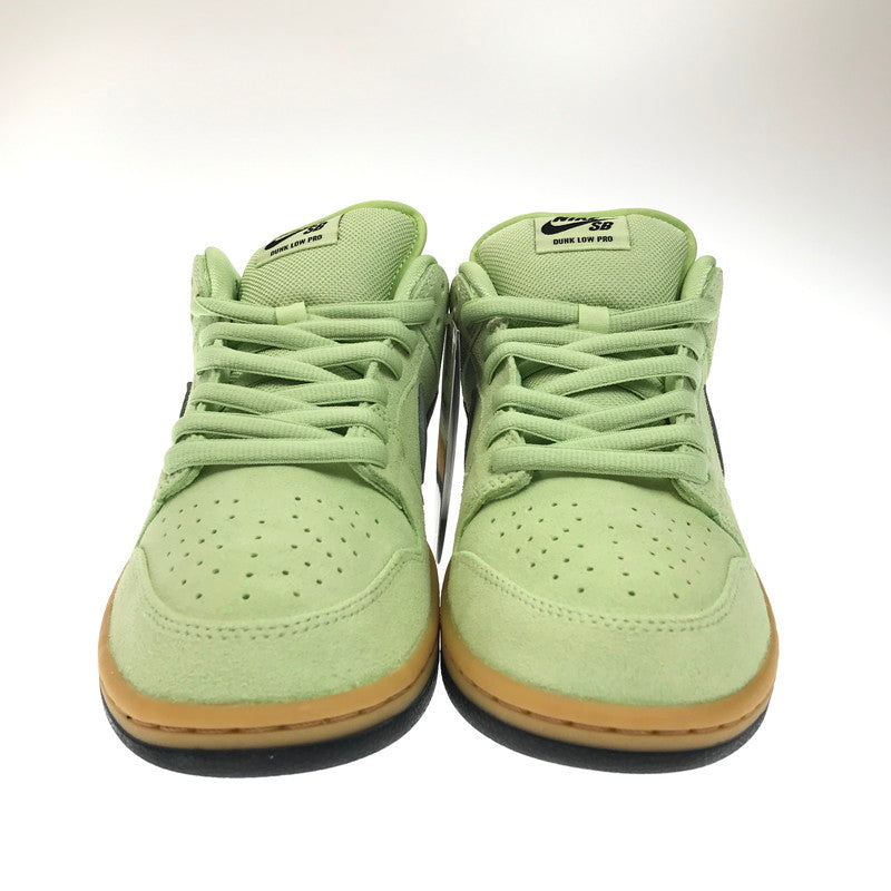 【中古美品】【メンズ】 NIKE SB ナイキエスビー DUNK LOW PRO PRM HQ1626-300 ダンク ロー プロ プレミアム スニーカー 靴 160-260323-yy-09-tag サイズ：28.5cm/US10.5 カラー：LT LOQUID LIME/WOLF GREY/BLACK 万代Net店