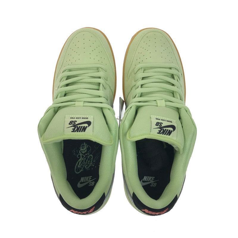 【中古美品】【メンズ】 NIKE SB ナイキエスビー DUNK LOW PRO PRM HQ1626-300 ダンク ロー プロ プレミアム スニーカー 靴 160-260323-yy-09-tag サイズ：28.5cm/US10.5 カラー：LT LOQUID LIME/WOLF GREY/BLACK 万代Net店