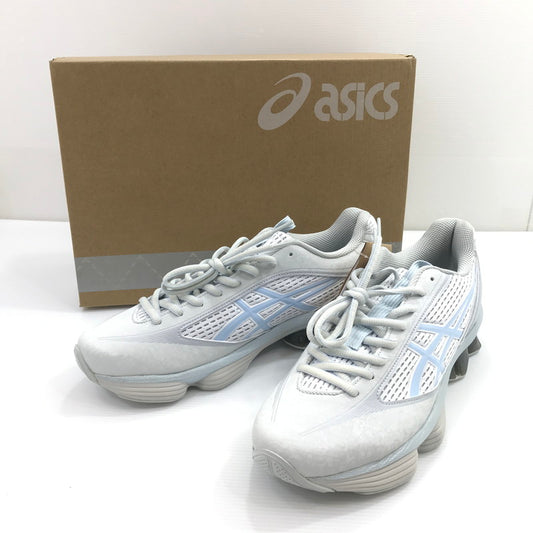 【中古美品】【メンズ】 asics アシックス US6-S GEL-KINETIC FLUENT 1203A748 ゲル キネティック フルーエント スニーカー 靴 162-260411-na-14-tagh サイズ：28cm US 10 カラー：GLACIER GREY/SOFT SKY 万代Net店
