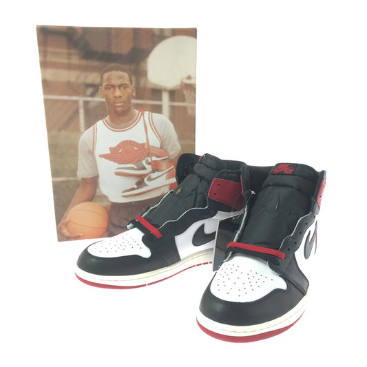 【中古美品】【メンズ】 NIKE ナイキ AIR JORDAN 1 RETRO HIGH OG DZ5485-106 エアジョーダン 1 レトロ ハイ スニーカー 靴 160-260411-na-04-tagh サイズ：28.5cm US 10.5 カラー：WHITE/BLACK-VARSITY RED-SAIL 万代Net店