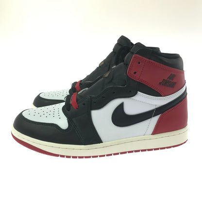 【中古美品】【メンズ】 NIKE ナイキ AIR JORDAN 1 RETRO HIGH OG DZ5485-106 エアジョーダン 1 レトロ ハイ スニーカー 靴 160-260411-na-04-tagh サイズ：28.5cm US 10.5 カラー：WHITE/BLACK-VARSITY RED-SAIL 万代Net店