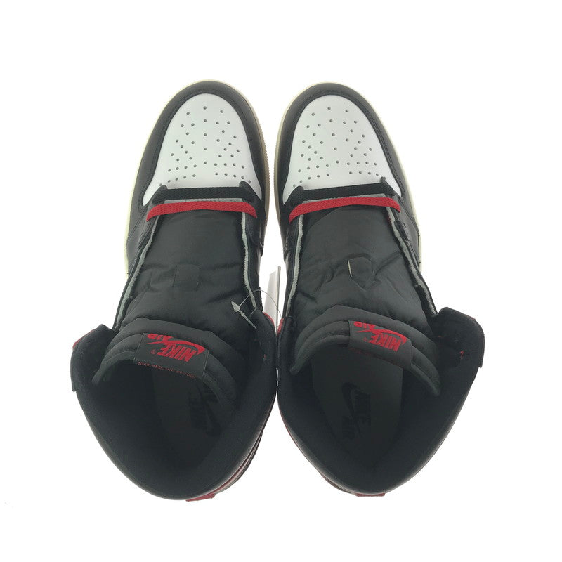 【中古美品】【メンズ】 NIKE ナイキ AIR JORDAN 1 RETRO HIGH OG DZ5485-106 エアジョーダン 1 レトロ ハイ スニーカー 靴 160-260411-na-04-tagh サイズ：28.5cm US 10.5 カラー：WHITE/BLACK-VARSITY RED-SAIL 万代Net店