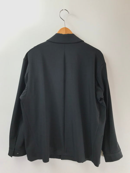 【中古品】 DECENTE デサント SHIRT JACKET DLMXGC31 シャツジャケット ライトアウター 148-260402-rt-10-tag サイズ：M カラー：ブラック 万代Net店