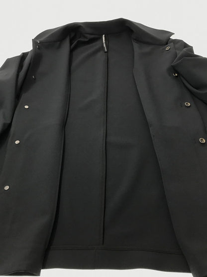 【中古品】 DECENTE デサント SHIRT JACKET DLMXGC31 シャツジャケット ライトアウター 148-260402-rt-10-tag サイズ：M カラー：ブラック 万代Net店