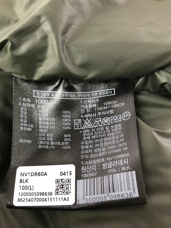 【中古品】【メンズ】 THE NORTH FACE ザ・ノースフェイス SIERRA DOWN VEST NV1DR60A シェルパ ダウン ベスト アウター 144-260901-na-05-tagh サイズ：L/100 カラー：ブラック 万代Net店