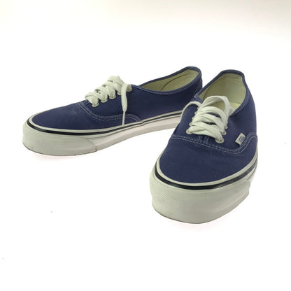 【中古品】【メンズ】 VANS バンズ PREMIUM AUTHENTIC 44 プレミアム オーセンティック スニーカー 靴 162-260321-na-20-tag サイズ：27cm US 9 カラー：ネイビー系 万代Net店