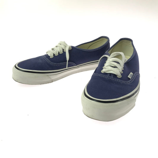【中古品】【メンズ】 VANS バンズ PREMIUM AUTHENTIC 44 プレミアム オーセンティック スニーカー 靴 162-260321-na-20-tag サイズ：27cm US 9 カラー：ネイビー系 万代Net店