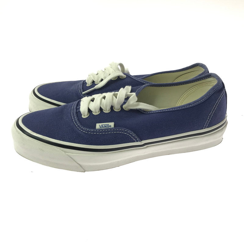 【中古品】【メンズ】 VANS バンズ PREMIUM AUTHENTIC 44 プレミアム オーセンティック スニーカー 靴 162-260321-na-20-tag サイズ：27cm US 9 カラー：ネイビー系 万代Net店