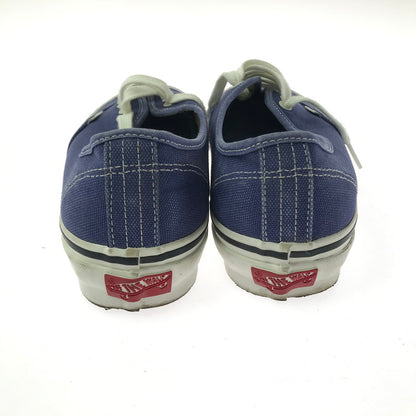【中古品】【メンズ】 VANS バンズ PREMIUM AUTHENTIC 44 プレミアム オーセンティック スニーカー 靴 162-260321-na-20-tag サイズ：27cm US 9 カラー：ネイビー系 万代Net店