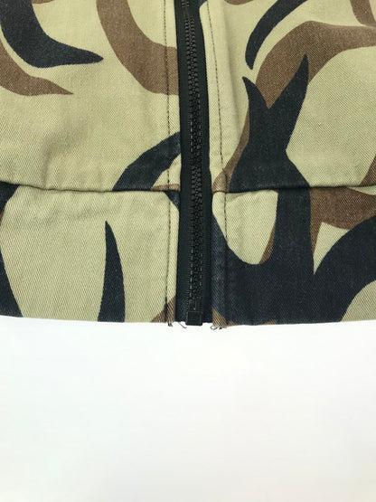【中古品】【メンズ】 ASAT エーサット 90's VINTAGE TRIBAL CAMO JACKET 90年代 ヴィンテージ トライバル カモフラ ジャケット USA製 ハンティングジャケット ブルゾン 146-260323-yy-17-tag サイズ：XL カラー：ベージュ 万代Net店
