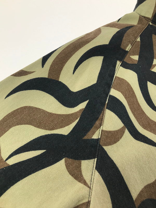 【中古品】【メンズ】 ASAT エーサット 90's VINTAGE TRIBAL CAMO JACKET 90年代 ヴィンテージ トライバル カモフラ ジャケット USA製 ハンティングジャケット ブルゾン 146-260323-yy-17-tag サイズ：XL カラー：ベージュ 万代Net店