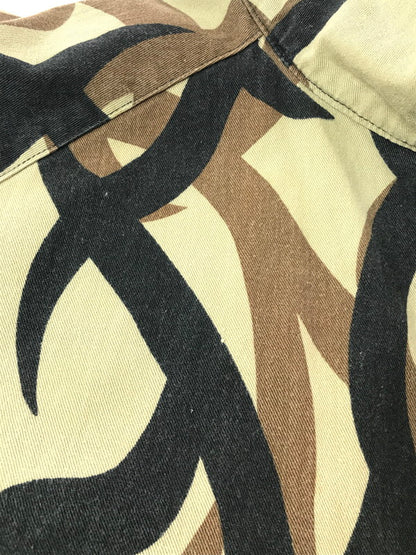 【中古品】【メンズ】 ASAT エーサット 90's VINTAGE TRIBAL CAMO JACKET 90年代 ヴィンテージ トライバル カモフラ ジャケット USA製 ハンティングジャケット ブルゾン 146-260323-yy-17-tag サイズ：XL カラー：ベージュ 万代Net店