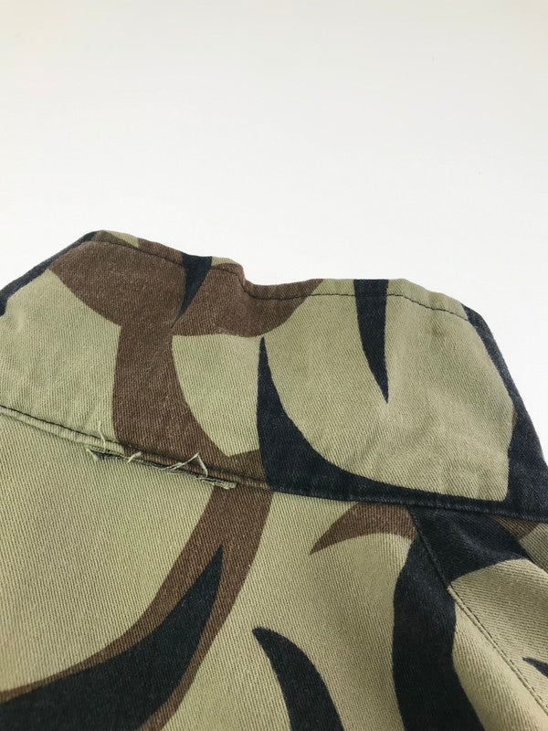 【中古品】【メンズ】 ASAT エーサット 90's VINTAGE TRIBAL CAMO JACKET 90年代 ヴィンテージ トライバル カモフラ ジャケット USA製 ハンティングジャケット ブルゾン 146-260323-yy-17-tag サイズ：XL カラー：ベージュ 万代Net店