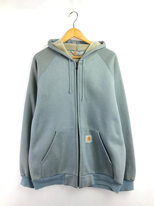 【中古品】【メンズ】 Carhartt カーハート CAR LUX HOODED JACKET カー ラックス フーデッド ジャケット ライトアウター パーカー 146-260323-yy-16-tag サイズ：表記なし カラー：ライトブルー 万代Net店
