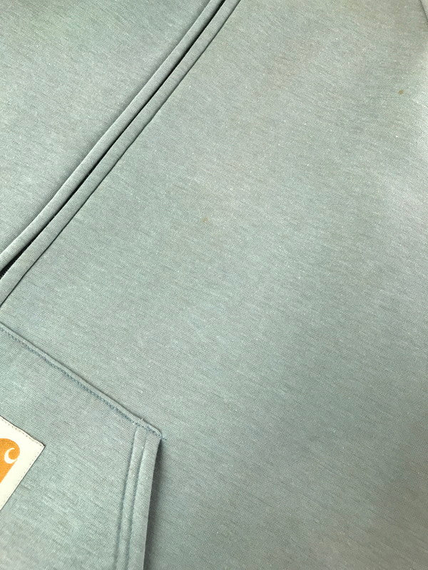 【中古品】【メンズ】 Carhartt カーハート CAR LUX HOODED JACKET カー ラックス フーデッド ジャケット ライトアウター パーカー 146-260323-yy-16-tag サイズ：表記なし カラー：ライトブルー 万代Net店