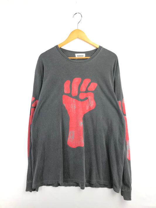【中古品】【メンズ】 BOWWOW バウワウ GRAPHIC L/S T-SHIRT グラフィック ロングスリーブ Tシャツ 長袖 トップス 142-260323-yy-13-tag サイズ：XL カラー：グレー 万代Net店