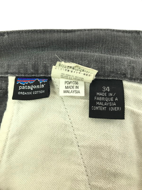 【中古品】【メンズ】 patagonia パタゴニア VINTAGE ORGANIC COTTON PANTS ヴィンテージ オーガニック コットン パンツ ボトムス 155-260323-yy-19-tag サイズ：34 カラー：グレー 万代Net店